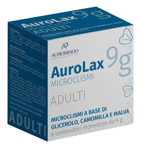 AUROLAX microclismi adulti 6 pezzi