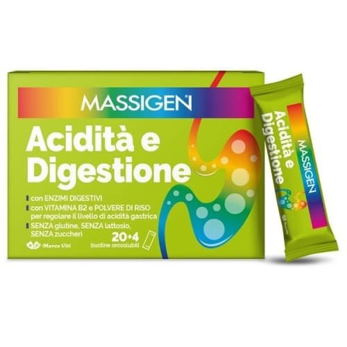 MASSIGEN ACIDITA' E DIGESTIONE 24 stick
