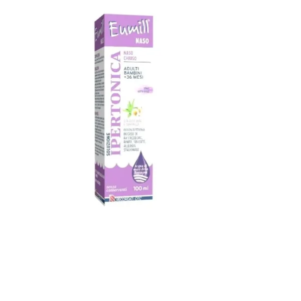 EUMILL NASO soluzione ipertonica spray 100 ml