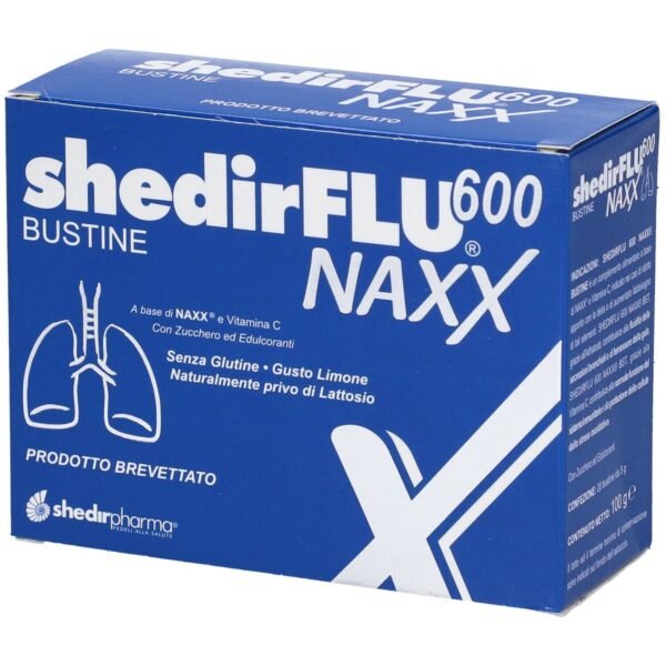 SHEDIRFLU 600 NAXX 20 buste