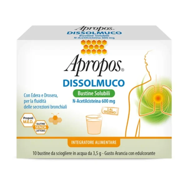 APROPOS DISSOLMUCO 10 bustine