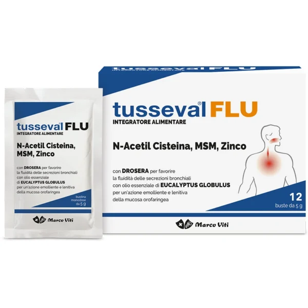 TUSSEVAL FLU 12 bustine