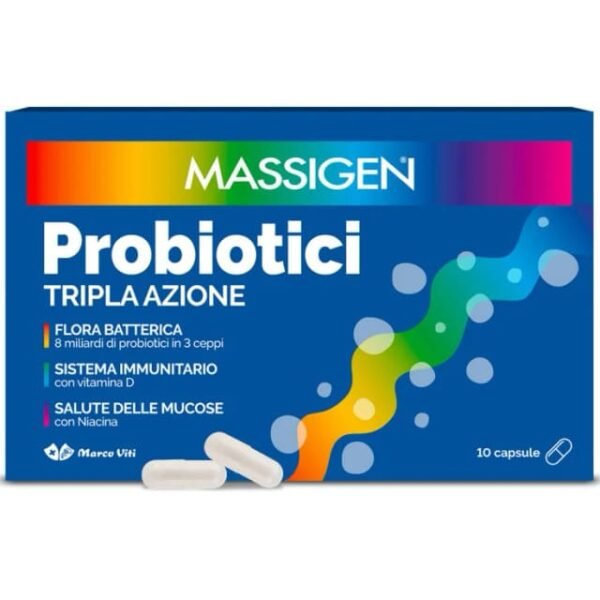 MASSIGEN PROBIOTICI 10 capsule