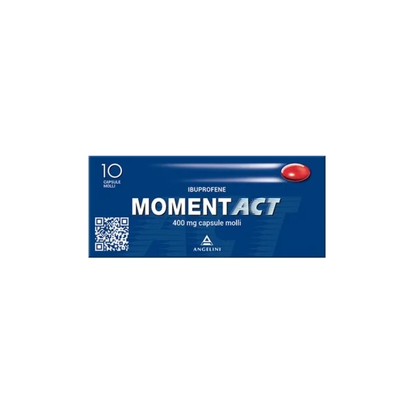 MOMENTACT 400 mg 10 capsule molli