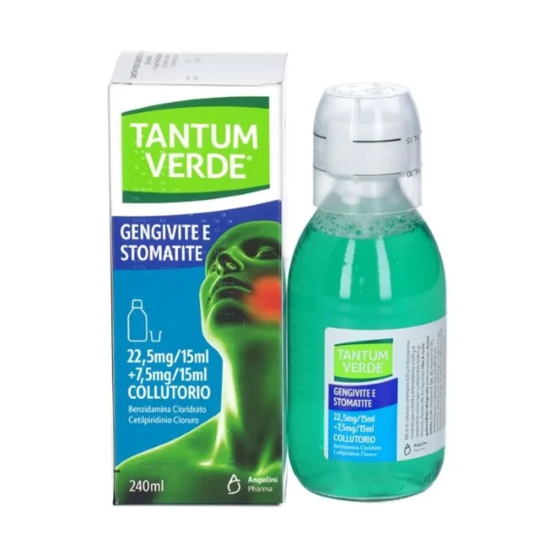 TANTUM VERDE GENGIVITE E STOMATITE COLLUTORIO 240 ml