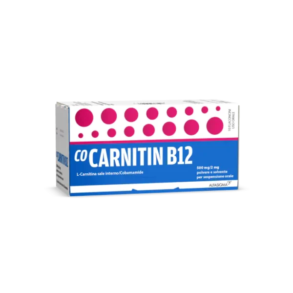 COCARNITIN B12 OS 10 flaconcini 500mg/2mg