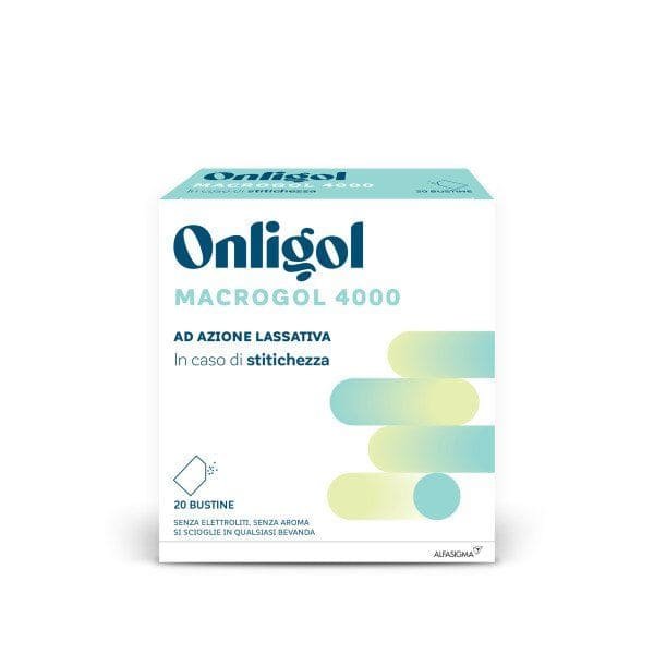 ONLIGOL MACROGOL 4000 20 BUSTE