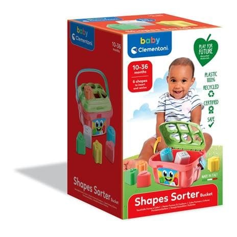 CLEMENTONI SECCHIELLO FORME E COLORI 10-36 M