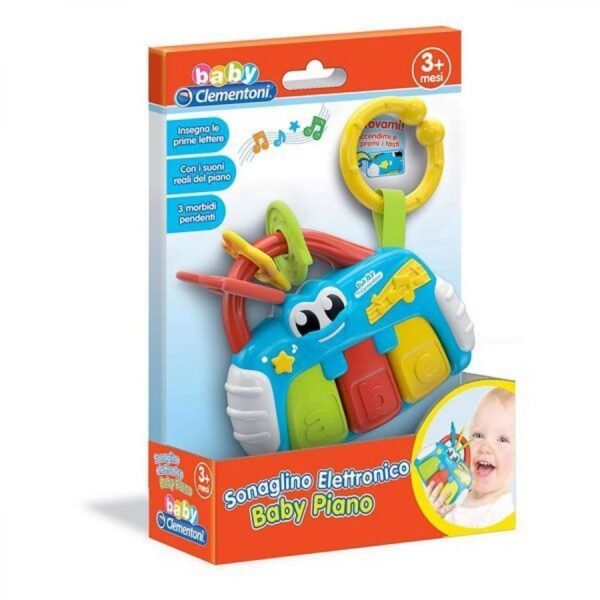 CLEMENTONI SONAGLINO ELETTRONICO BABY PIANO 3+M