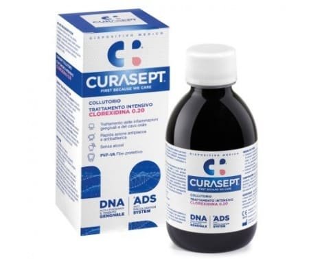 CURASEPT COLLUTORIO 0,20 ADS+DNA Trattamento intensivo 200 ml