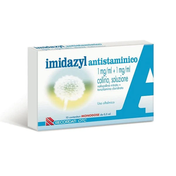 IMIDAZYL ANTISTAMINICO COLLIRIO MONODOSE 10 flaconcini 0,5 ml