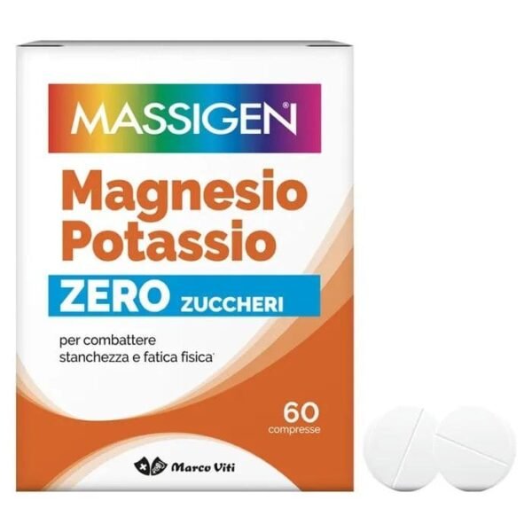 MASSIGEN MAGNESIO E POTASSIO ZERO ZUCCHERI 60 compresse
