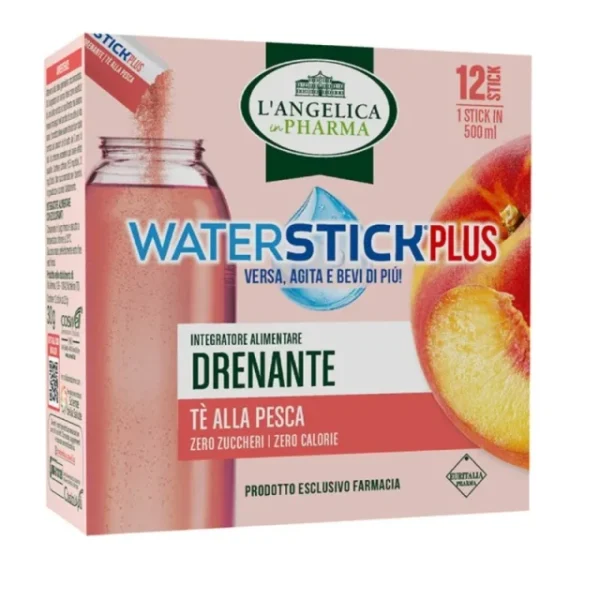 L'ANGELICA WATERSTICK plus DRENANTE Thè alla pesca