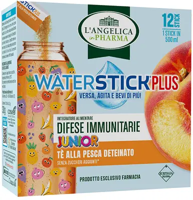 L'ANGELICA WATERSTICK plus JUNIOR DIFESE IMMUNITARIE Tè deteinato alla pesca