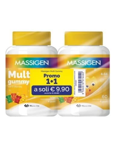 MASSIGEN MULTIGUMMY 60+60 caramelle