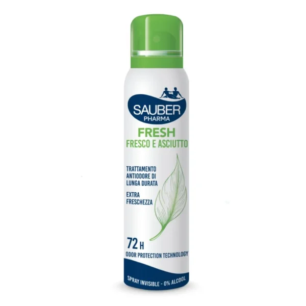 SAUBER DEO 72H FRESH SPRAY 150 ml