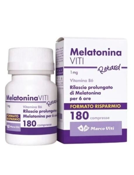 MELATONINA VITI 1 MG RETARD 180 COMPRESSE