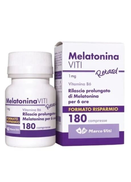 MELATONINA VITI 1 MG RETARD 180 COMPRESSE