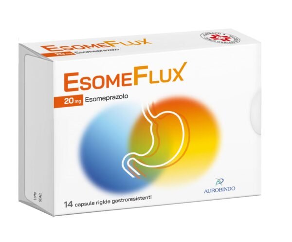 044835027 ESOMEFLUX 20 MG 14 capsule gastroresistenti