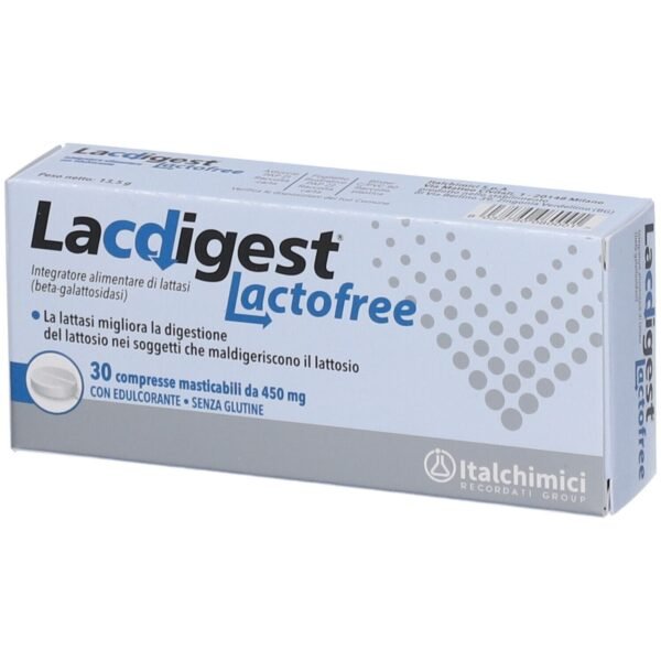 LACDIGEST LACTOFREE 30 COMPRESSE MASTICABILI