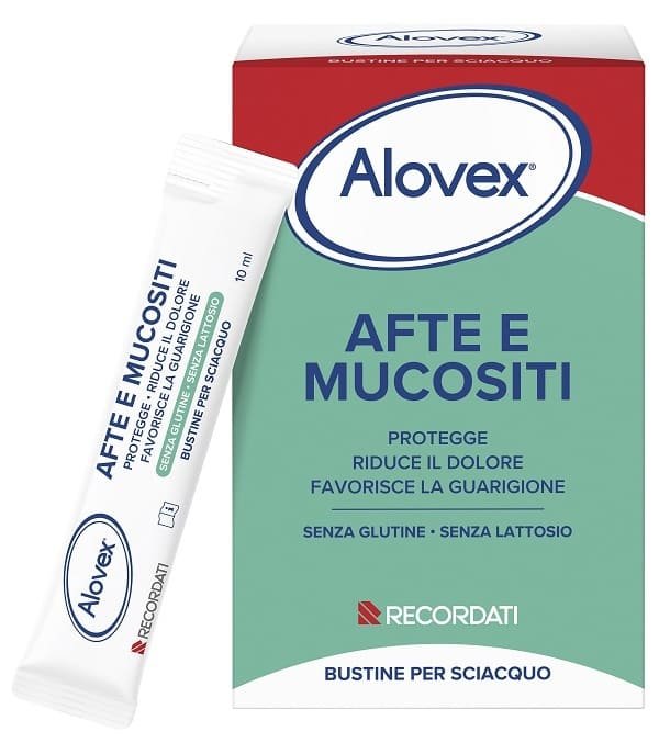 ALOVEX AFTE E MUCOSITI 20 bustine monodose per sciacquo